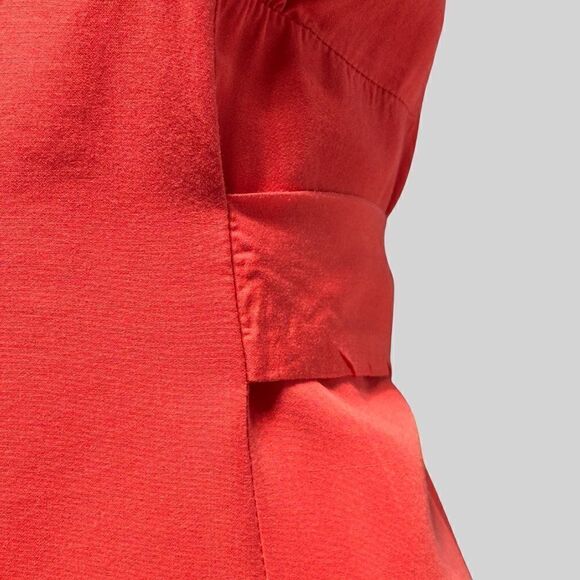 Line and‎ Dot Revolve Womens Karla Dress Size M Red Ruffle Sheath Tie back - Picture 5 of 12